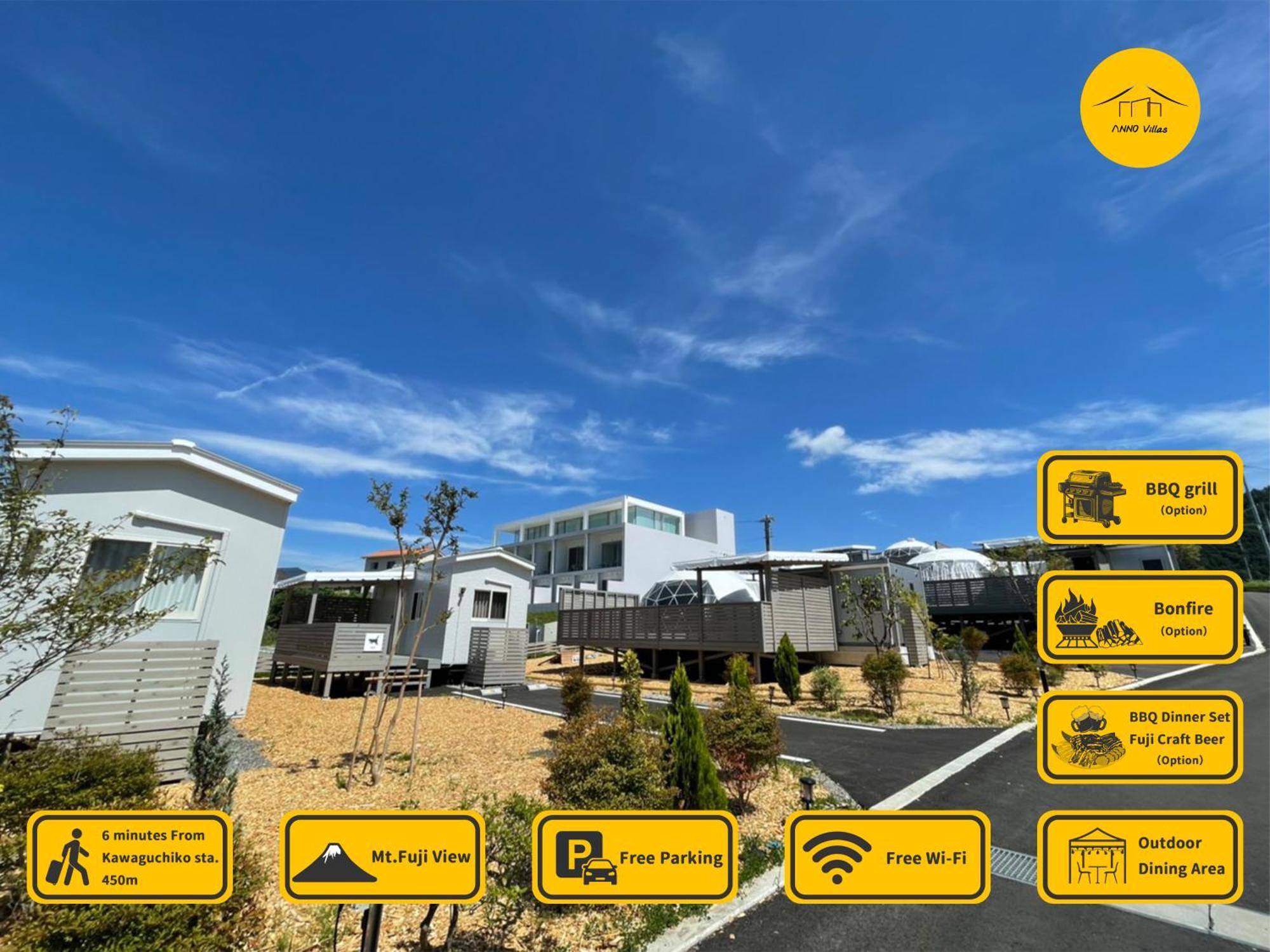 Necoana Glamping Annovillasグランピング Fujikawaguchiko Exterior foto